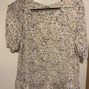 SIENNA SKY WHITE TOP WITH PATTERN